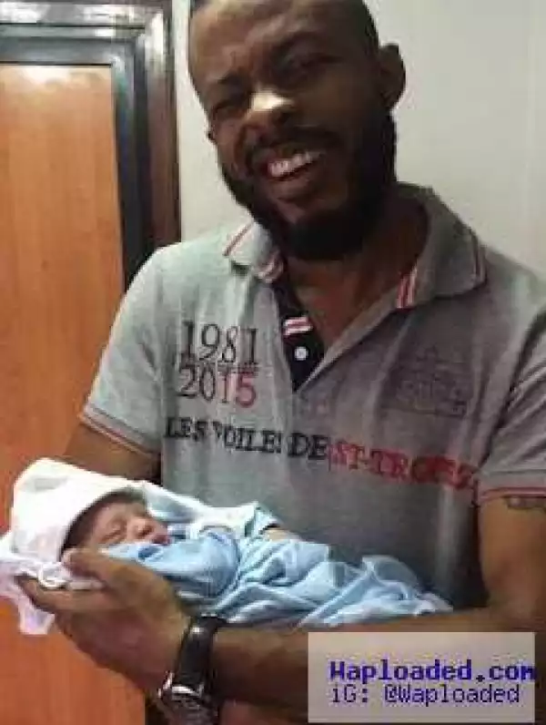 Ace photographer Paul Ukonu and wife Ijeoma welcome a baby boy